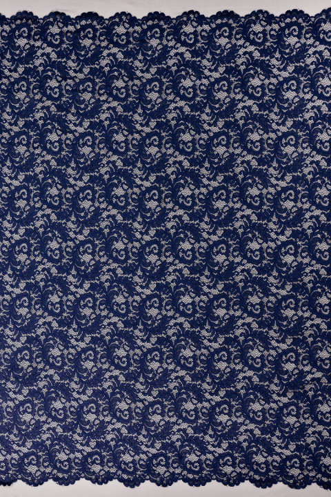 Dentelle bleu centaurée