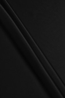 Double-faced satin black