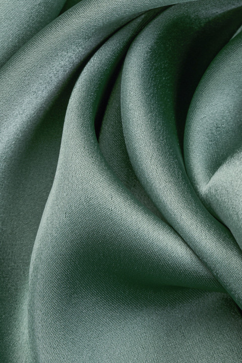 Satin réversible sauge