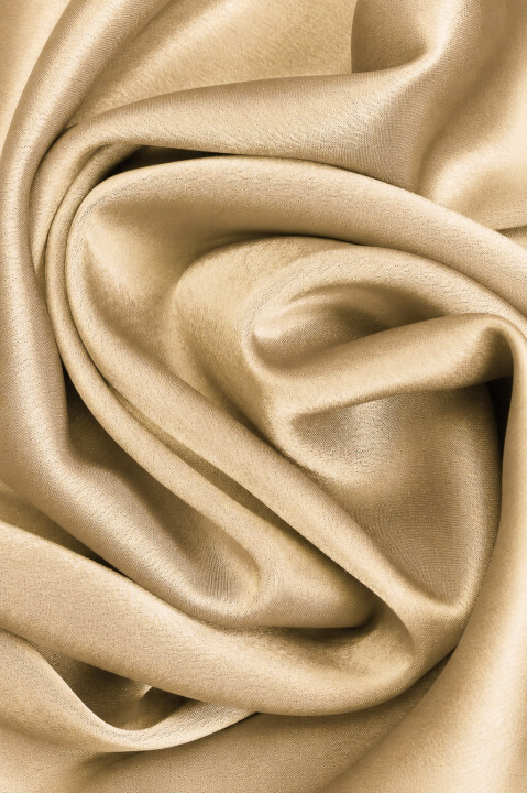 Satén reversible beige frío