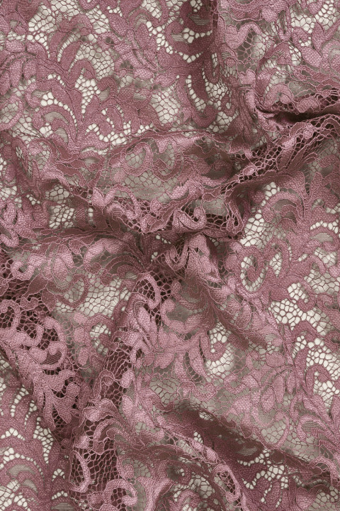 Dentelle rose sale foncé