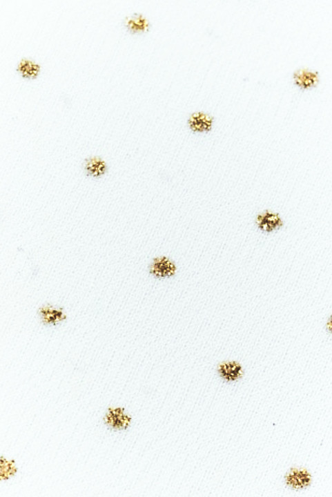 Mousseline viscose-soie à pois