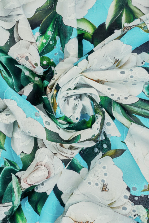 Richelieu cotton light floral