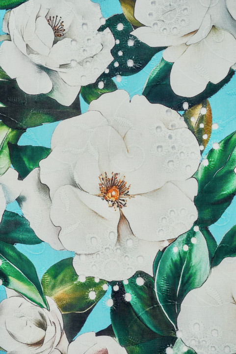 Richelieu cotton light floral