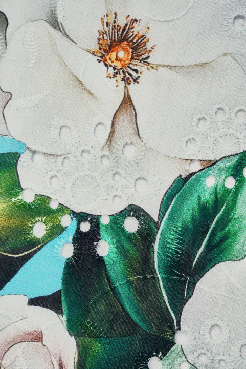 Richelieu cotton light floral