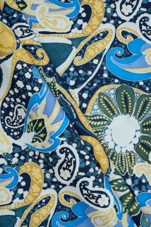 Cotone per camicia fiori fantasia