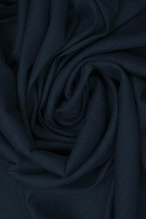 Tencel z lnem - szaro-niebieski