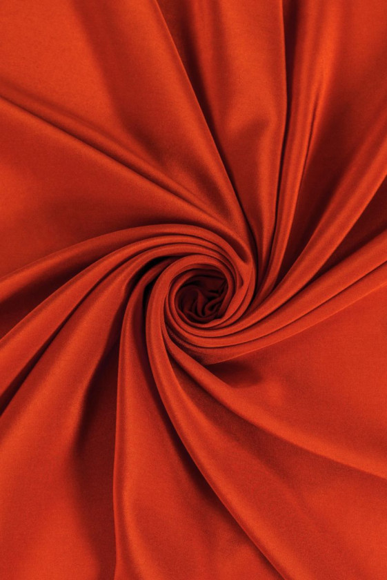 Silk crepe narrow - redhead