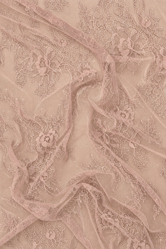 Pizzo francese rosa antico