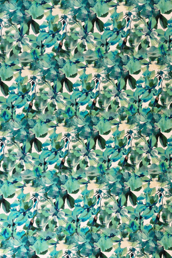 Tricot din viscoză cu imprimeu floral