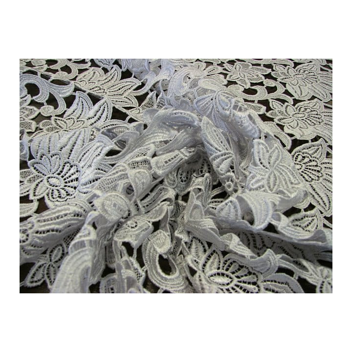 Guipure light grey COUPON 160 cm