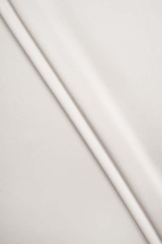 Double-sided cream satin
