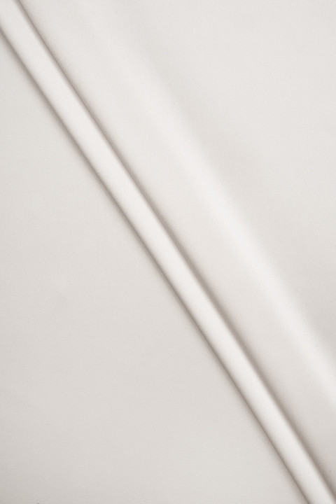 Satin réversible crème