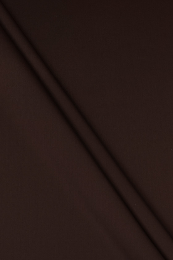 Dark brown wool