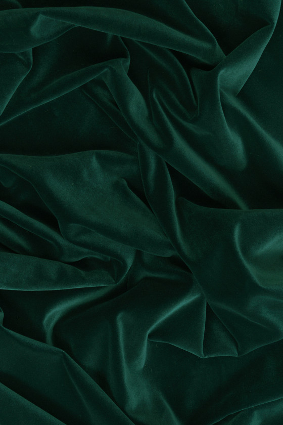 Velluto (velluto) verde scuro
