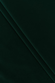 Velluto (raso) di cotone verde bottiglia