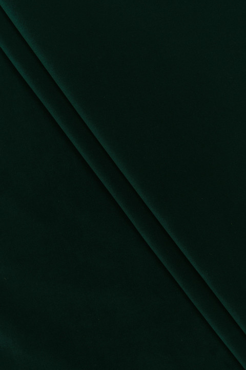 Bomuldsvelour (fløjl) flaskegrøn