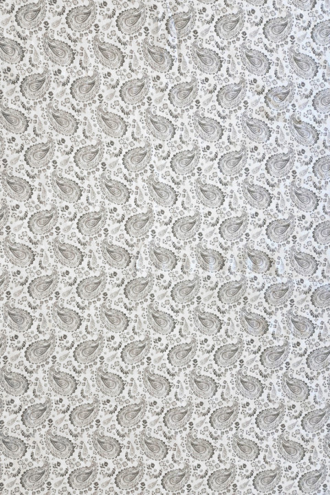 Linen paisley