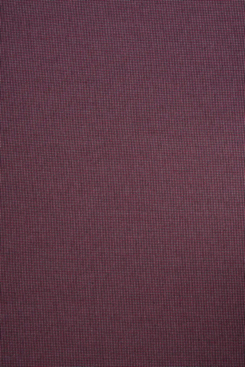 Laine à petit motif pied-de-poule bordeaux