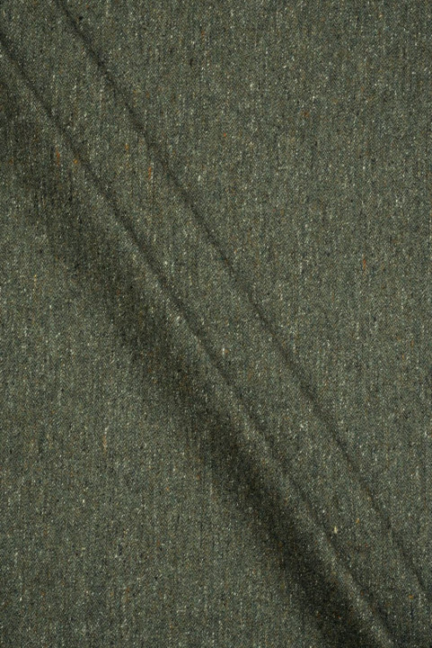 Wełna kostiumowa tweed zielony