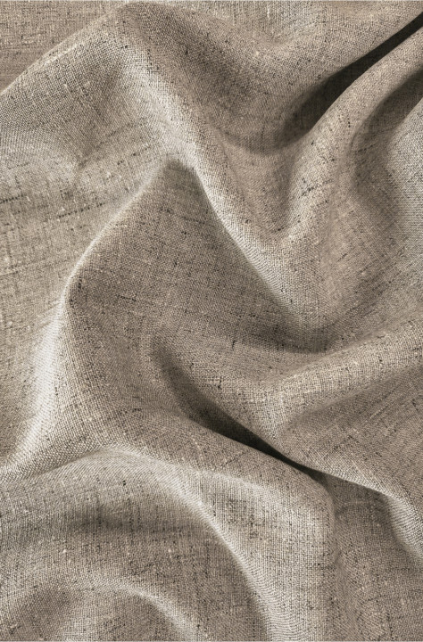 Viscose-linen beige mélange