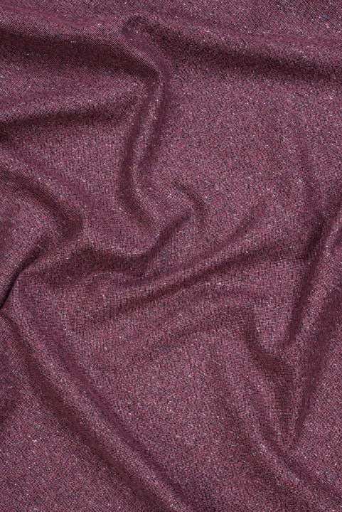 Wełna kostiumowa tweed różowy