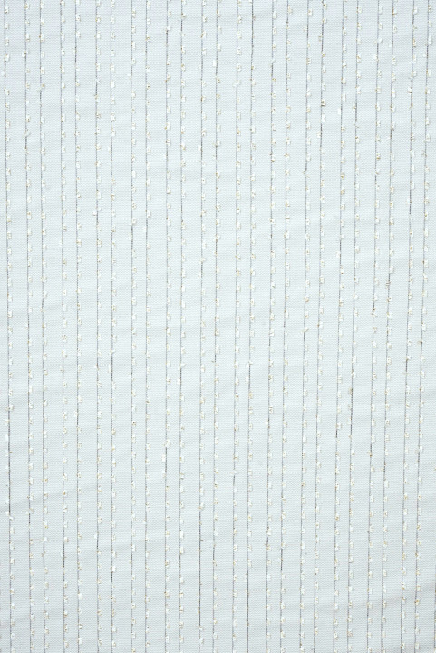 Jacquardstof met franjes - beige