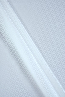 Seda jacquard color crema
