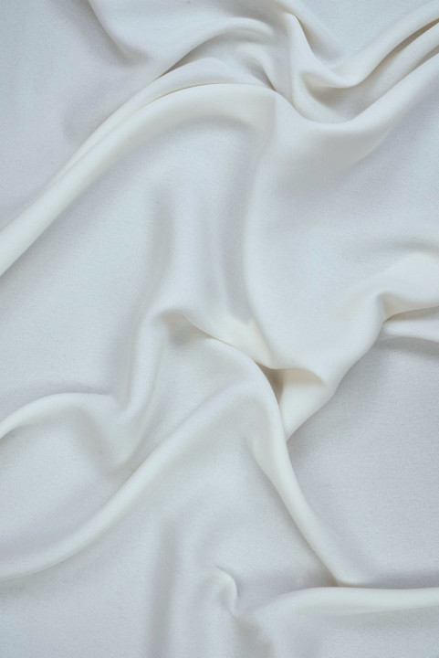 Gazar de soie plus épais couleur crème