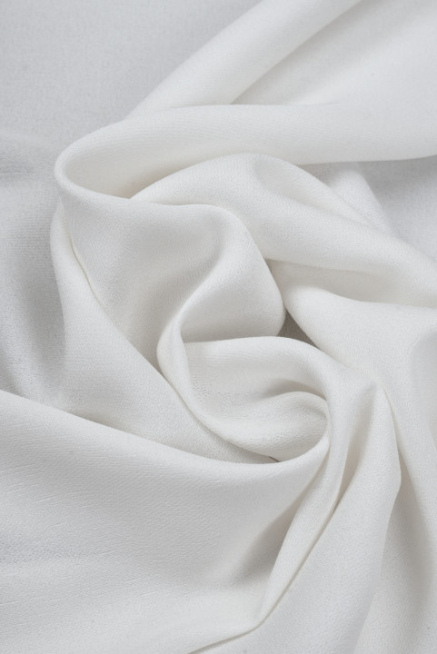 Gazar de soie plus épais couleur crème