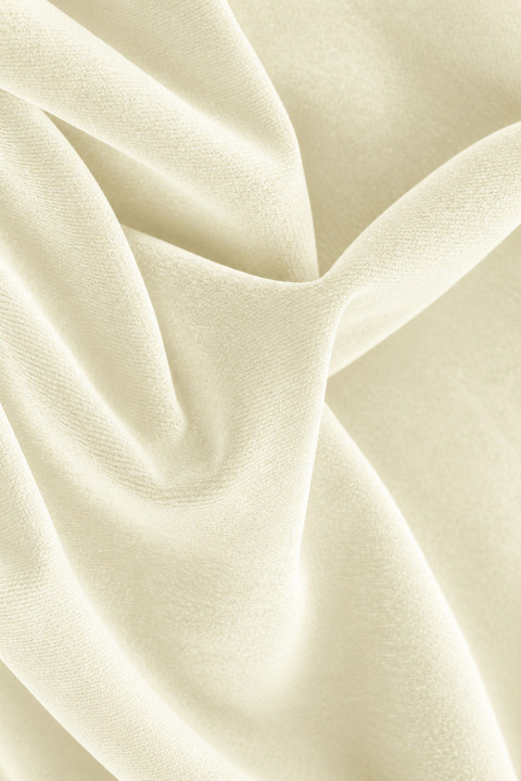 Veļūra (samta) kokvilnas ecru