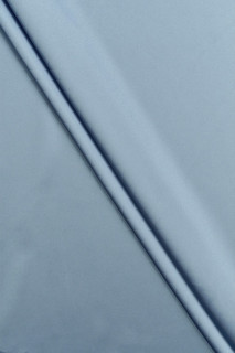 Satén de seda gris vaquero KUPÓN 100cm