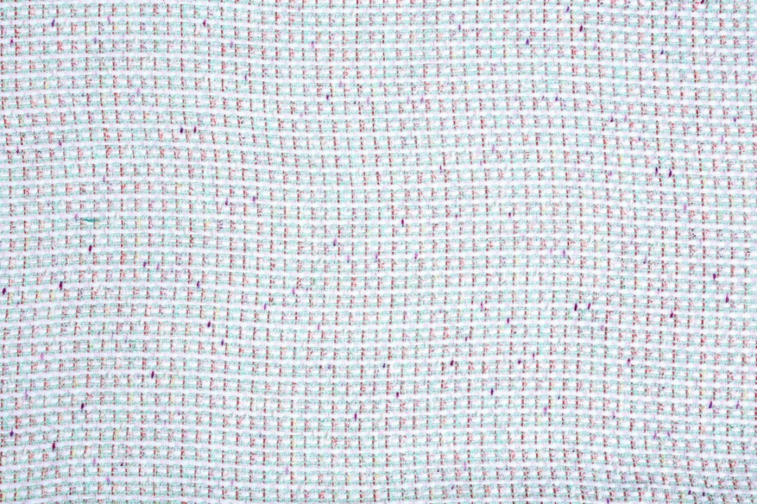 Costume fabric with chanel wool type