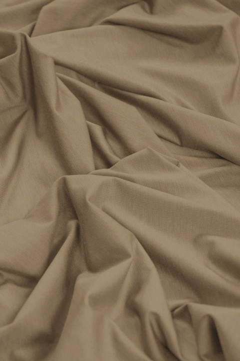 Viskose-Jersey grau-beige KUPON 90cm