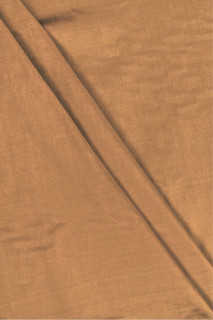 Taftad shantung i silke tvåtonad beige och brun