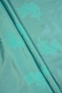 Voering jacquard lichtgroen