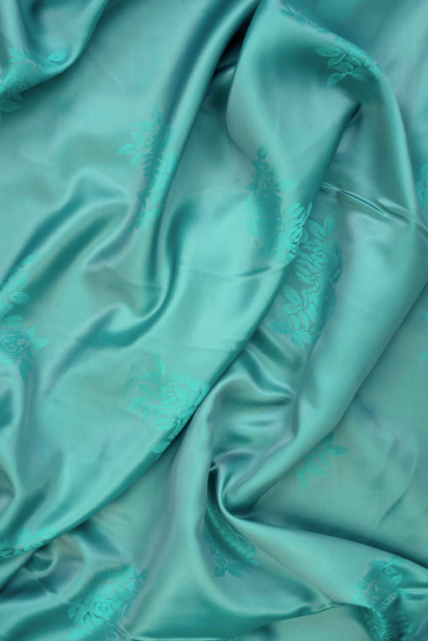 Voering jacquard lichtgroen