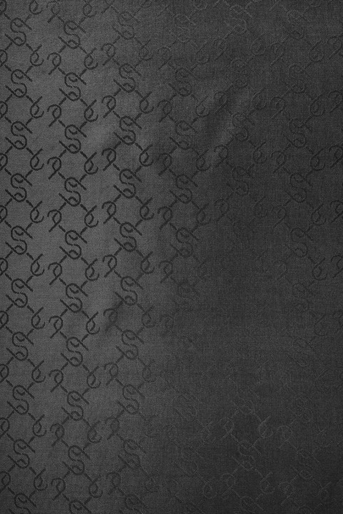 Voering jacquard zwart