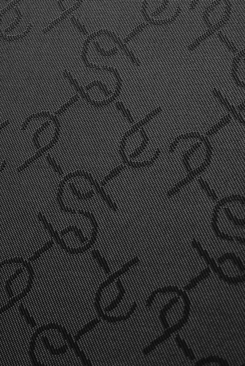 Black jacquard lining