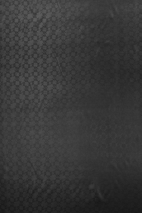 Doublure jacquard noire