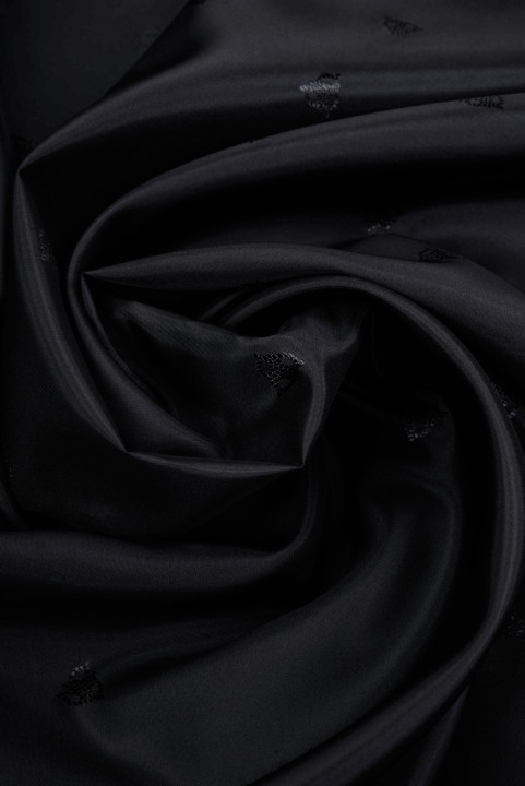 Forro jacquard negro
