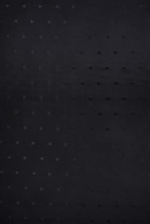Doublure jacquard noire