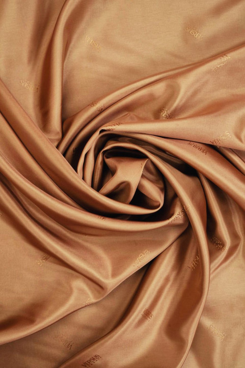 Fodera firmata beige caramello