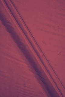 Branded light burgundy lining