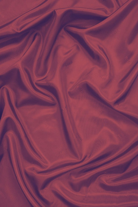 Voering met merkprint licht bordeaux
