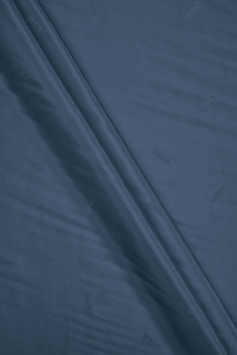 Branded navy lining