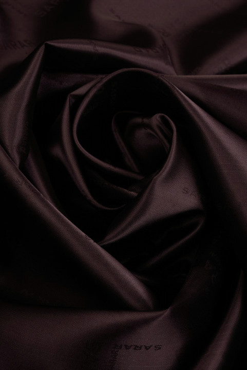 Foer med signatur, aubergine
