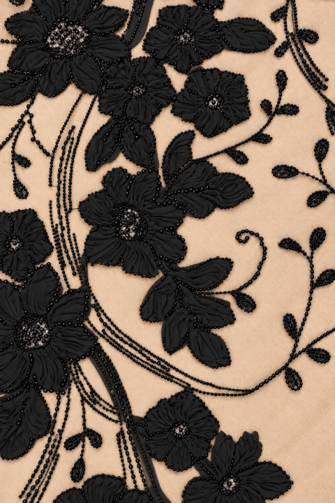 Flores 3D exclusivas negras