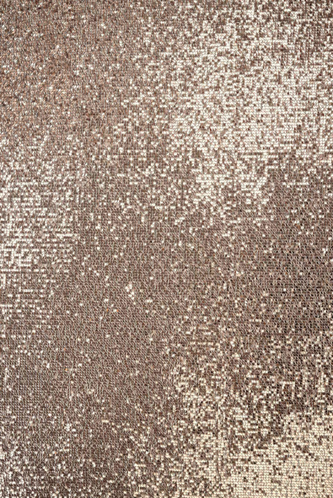 Sequins élastiques beige poudré