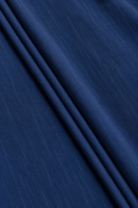Maglia tipo PUNTO blu scuro KUPON 190cm